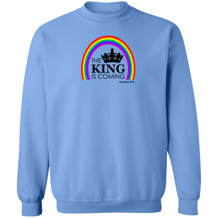 The King is Coming Men’s Crewneck Sweatshirt