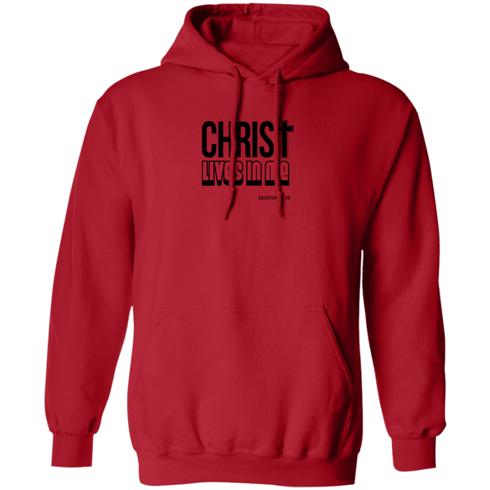 Christ Lives in Me Men’s Pullover Hoodie