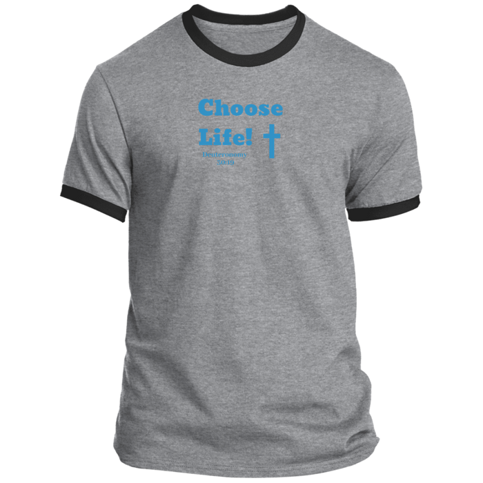 Choose Life 2.0 Men’s Ringer Tee