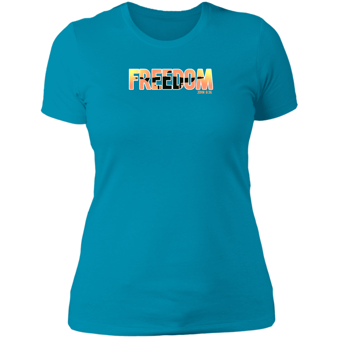 Freedom Ladies Boyfriend Tee Shirt