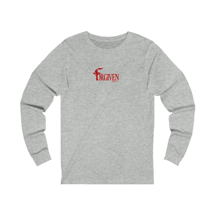 Forgiven Men’s Unisex Jersey Long Sleeve Tee