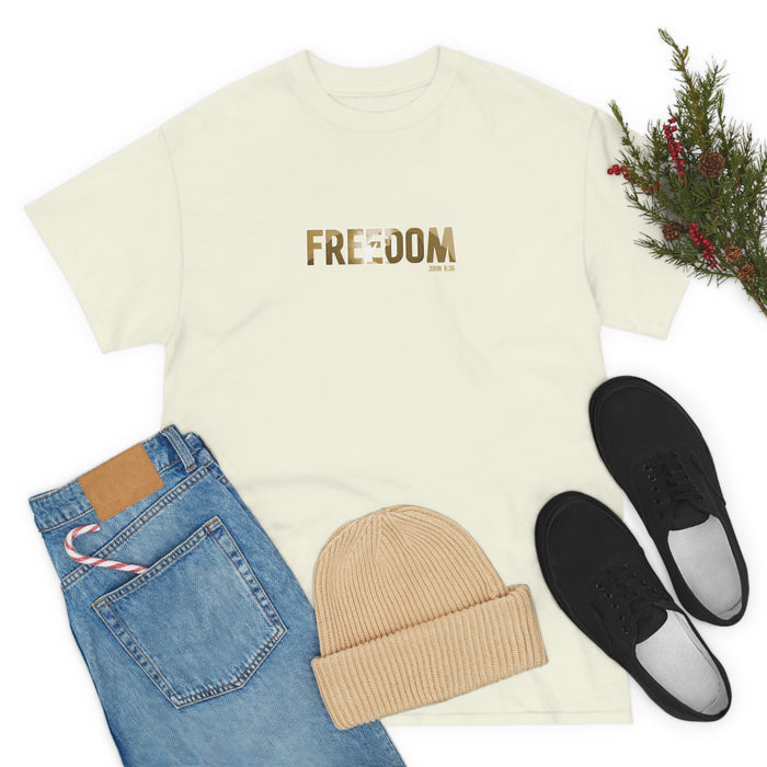 Freedom Men’s Unisex Heavy Cotton Tee