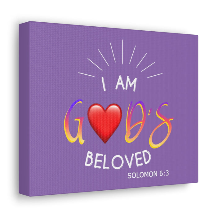 I Am God’s Beloved Canvas Gallery Wraps