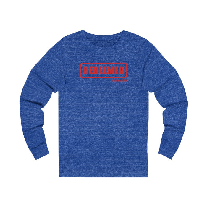 Redeemed Unisex Jersey Long Sleeve Tee