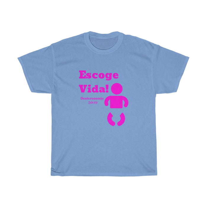 Escoge Vida Women’s Unisex Heavy Cotton Tee