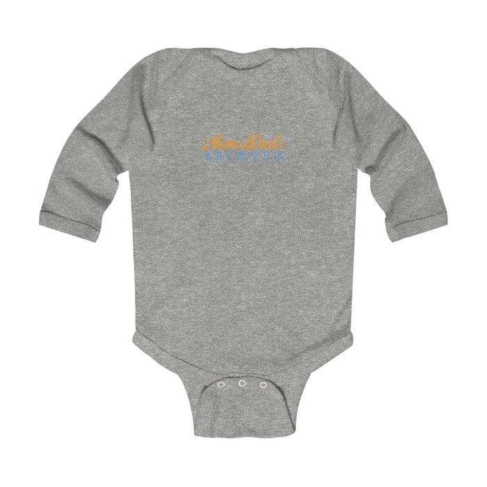 Mom and Dad's Beloved Infant Long Sleeve Bodysuit