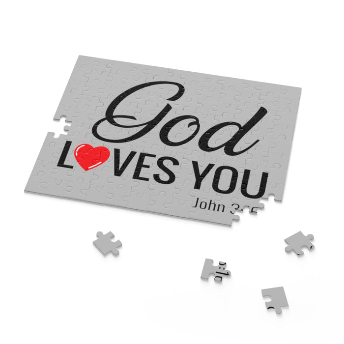 God Loves You Puzzle (120, 252, 500-Piece)