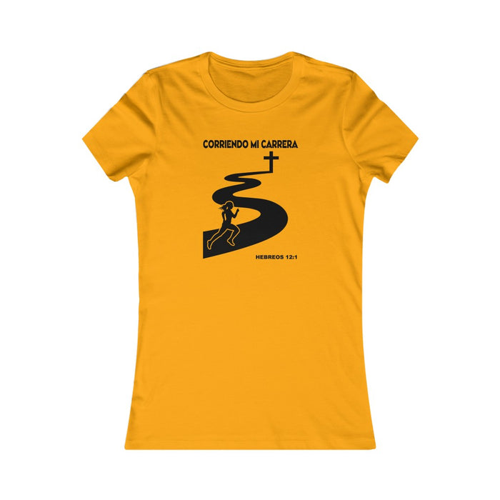 Corriendo Mi Carrera Women's Favorite Tee