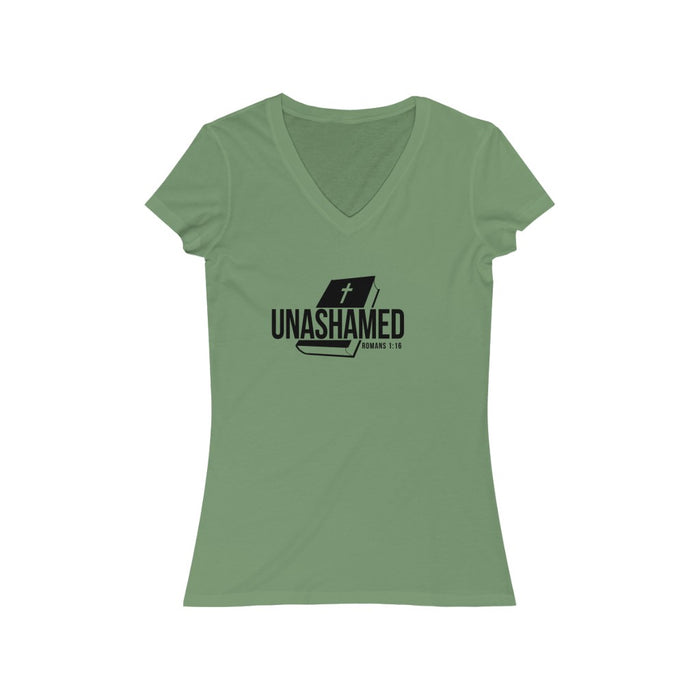 Women's Jersey Short Sleeve V-Neck Tee