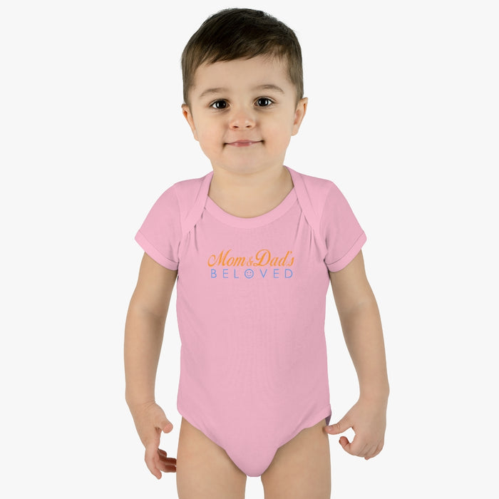 Mom & Dad's Beloved Infant Rib Body Suit