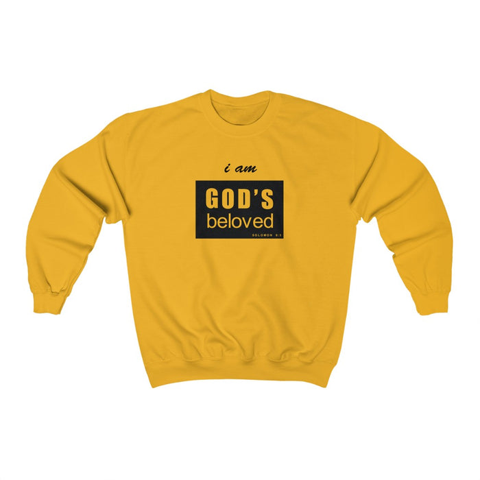 I am God’s Beloved Men’s Unisex Heavy Blend™ Crewneck Sweatshirt