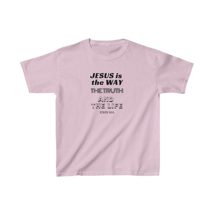 Jesus Is The Only Way Kids Heavy Cotton™ Tee