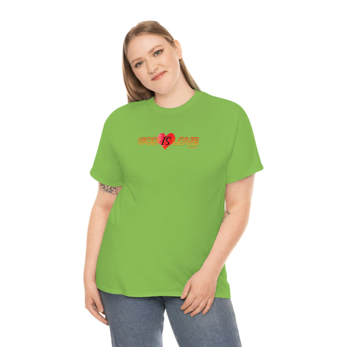 God is Love Women’s Unisex Heavy Cotton Tee