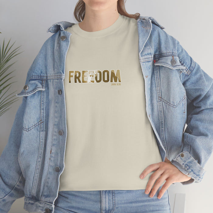 Freedom Men’s Unisex Heavy Cotton Tee