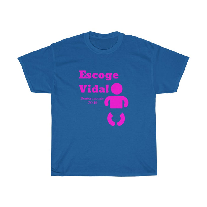 Escoge Vida Women’s Unisex Heavy Cotton Tee