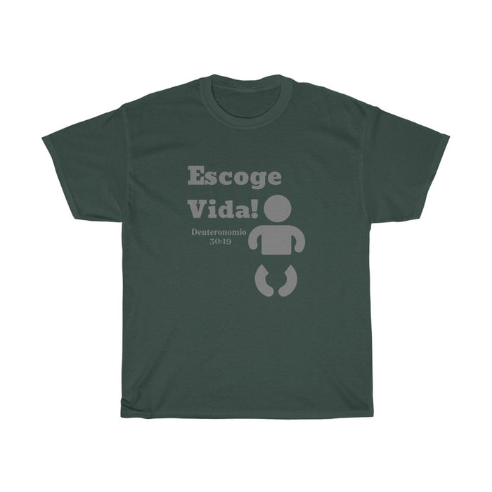 Escoge Vida Women’s Unisex Heavy Cotton Tee