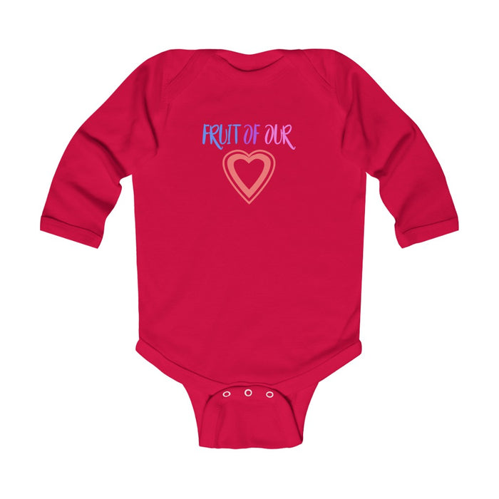 Fruit of our Love Infant Long Sleeve Bodysuit