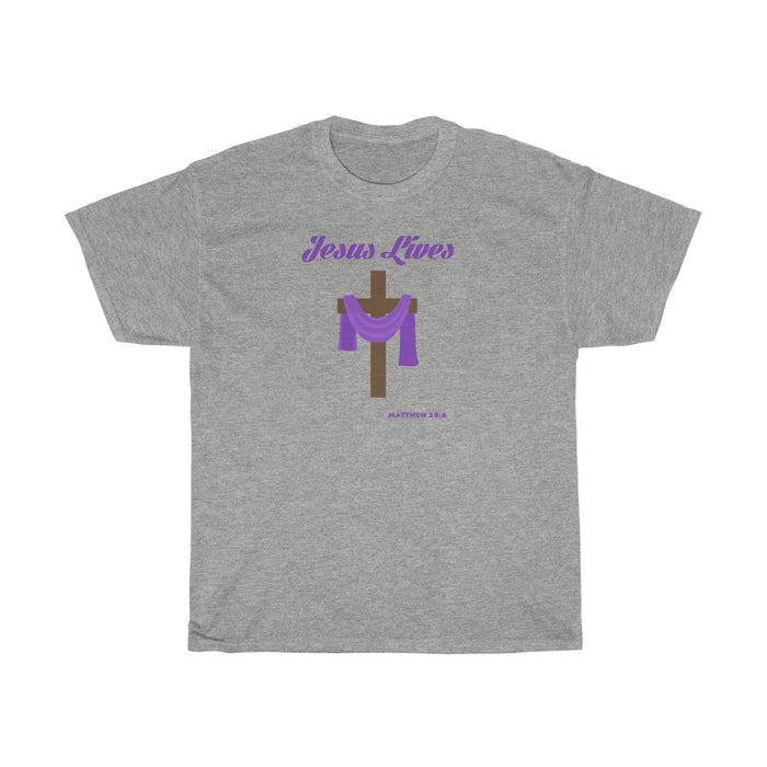 Jesus Lives Women’s Unisex Heavy Cotton Tee