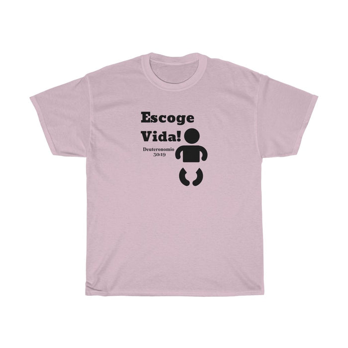 Escoge Vida Women’s Unisex Heavy Cotton Tee