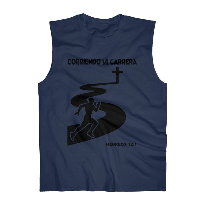 Corriendo Mi Carrera Men's Ultra Cotton Sleeveless Tank