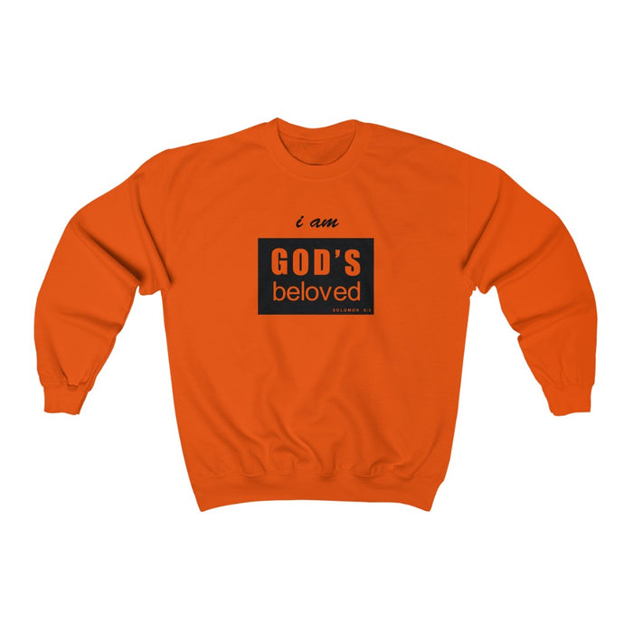 I am God’s Beloved Men’s Unisex Heavy Blend™ Crewneck Sweatshirt