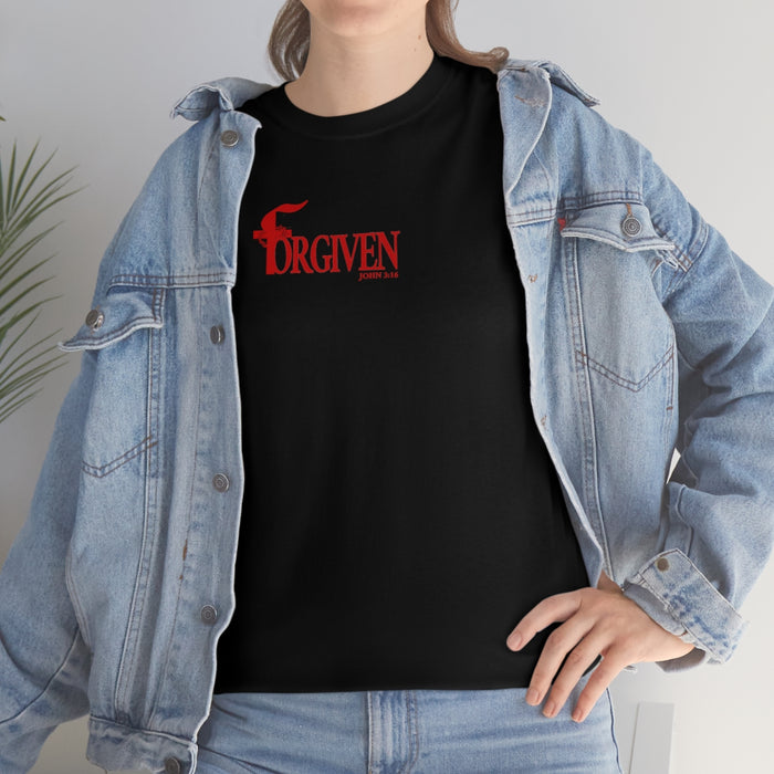 Forgiven Women’s Unisex Heavy Cotton Tee