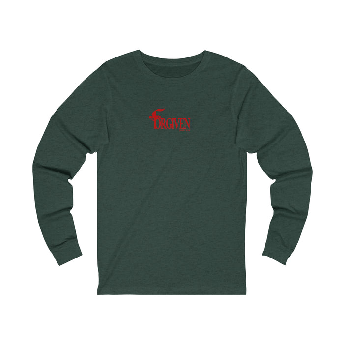 Forgiven Men’s Unisex Jersey Long Sleeve Tee