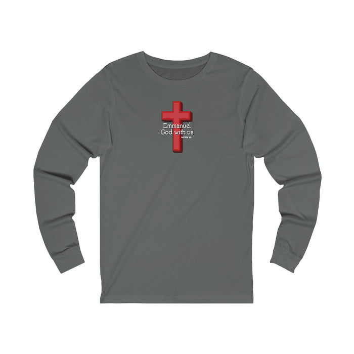 Emmanuel God With Us Women’s Unisex Jersey Long Sleeve Tee