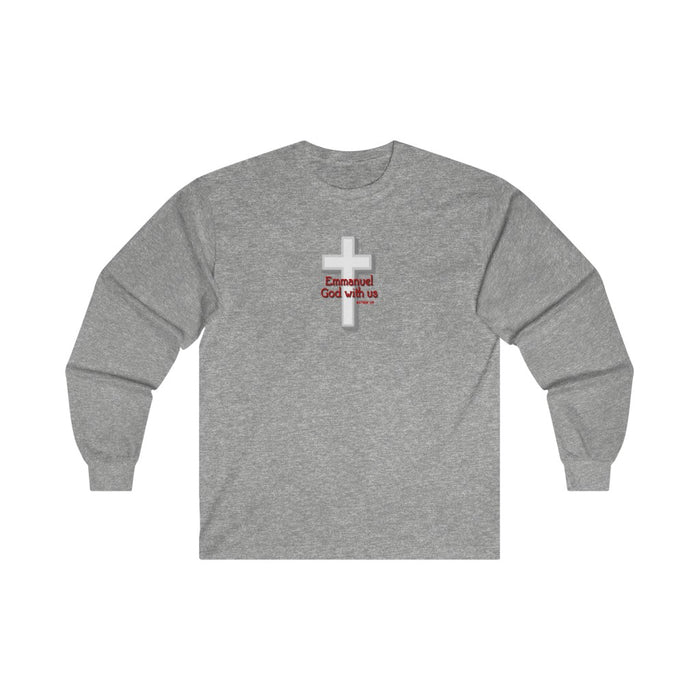 Emmanuel God With Us Men’s Ultra Cotton Long Sleeve Tee