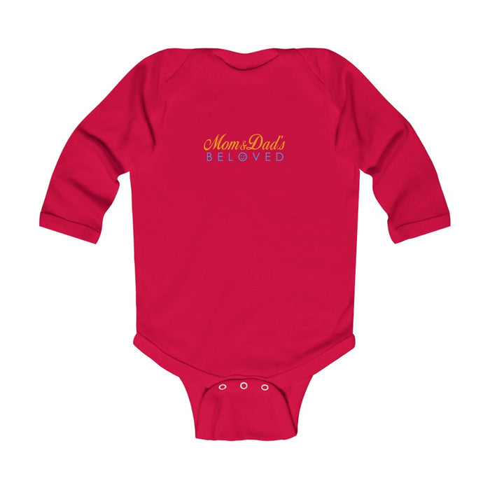 Mom and Dad's Beloved Infant Long Sleeve Bodysuit