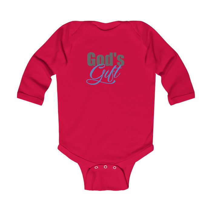 God's Gift Infant Long Sleeve Bodysuit