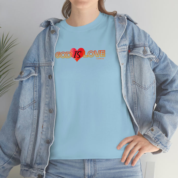 God is Love Women’s Unisex Heavy Cotton Tee