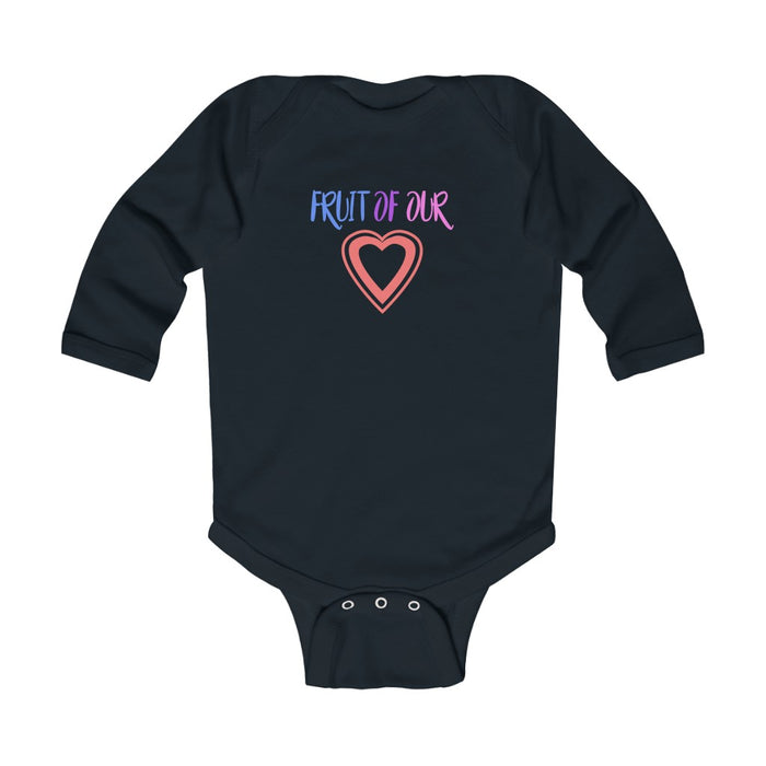 Fruit of our Love Infant Long Sleeve Bodysuit