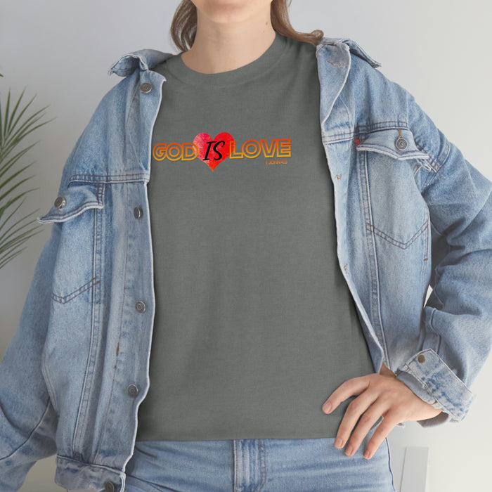 God is Love Women’s Unisex Heavy Cotton Tee