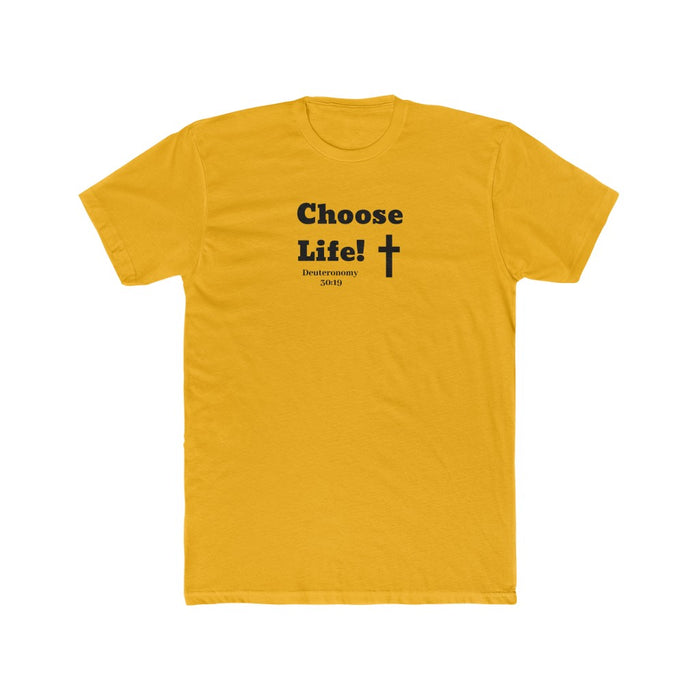 Choose Life 2.0 Men's Cotton Crew Tee