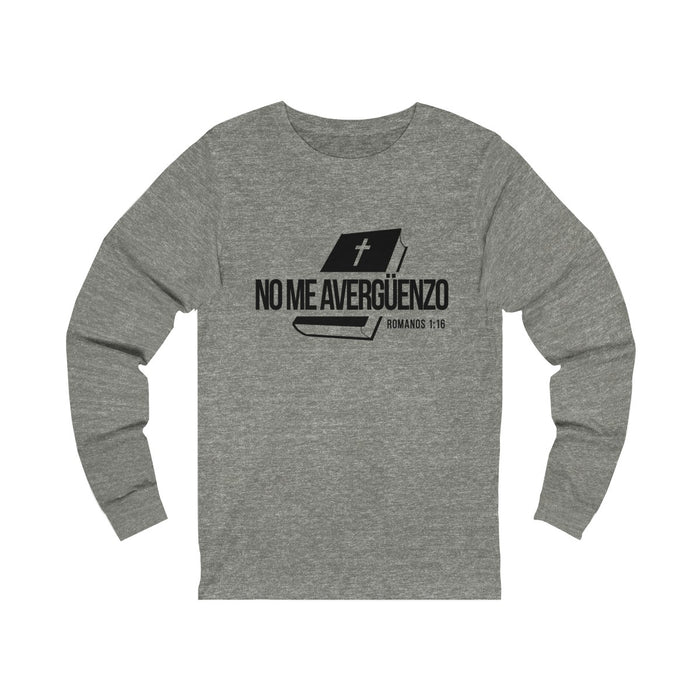 No Me Avergüenzo Unisex Jersey Long Sleeve Tee