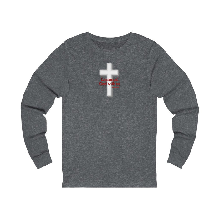 Emmanuel God With Us Women Unisex Jersey Long Sleeve Tee