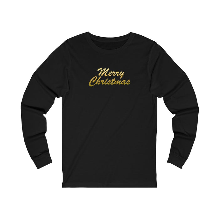 Merry Christmas Women Unisex Jersey Long Sleeve Tee