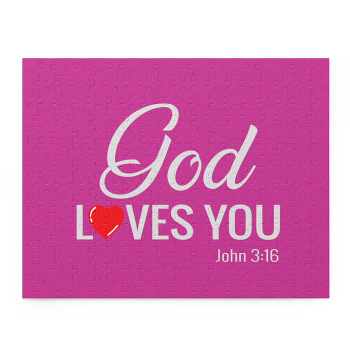 God Loves You Puzzle (120, 252, 500-Piece)