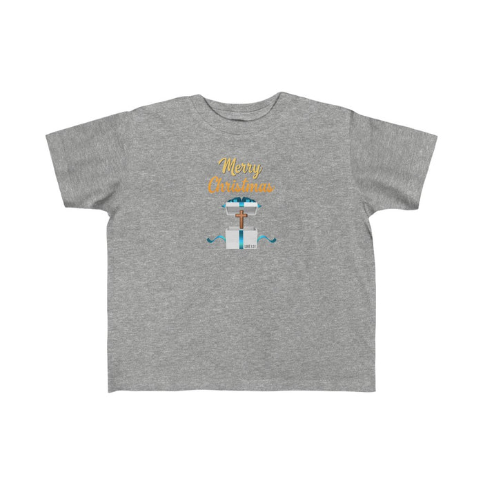 Merry Christmas Kid's Fine Jersey Tee 2T-6T