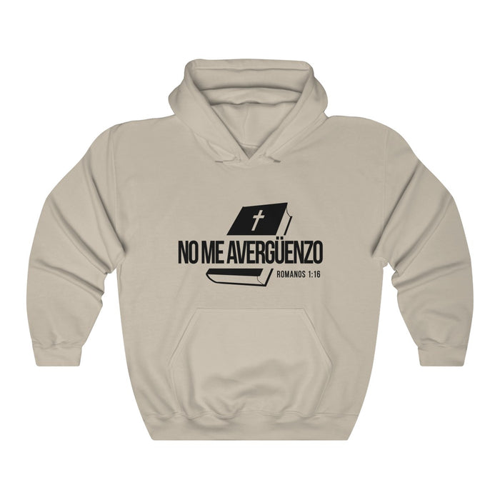 Ne Me Avergüenzo Christian Faith Based Hooded Sweatshirt