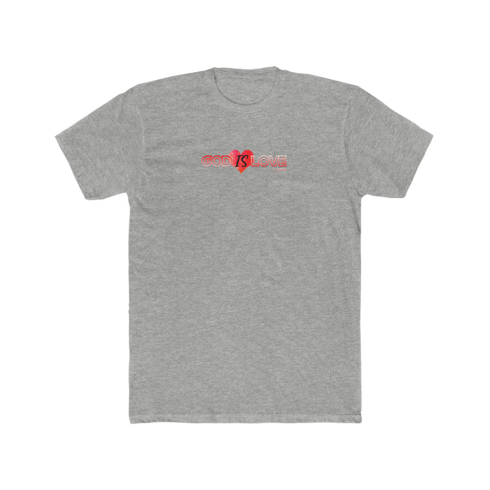 God is Love Men's Cotton Crew Tee