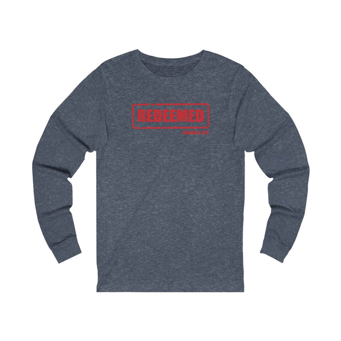 Redeemed Unisex Jersey Long Sleeve Tee